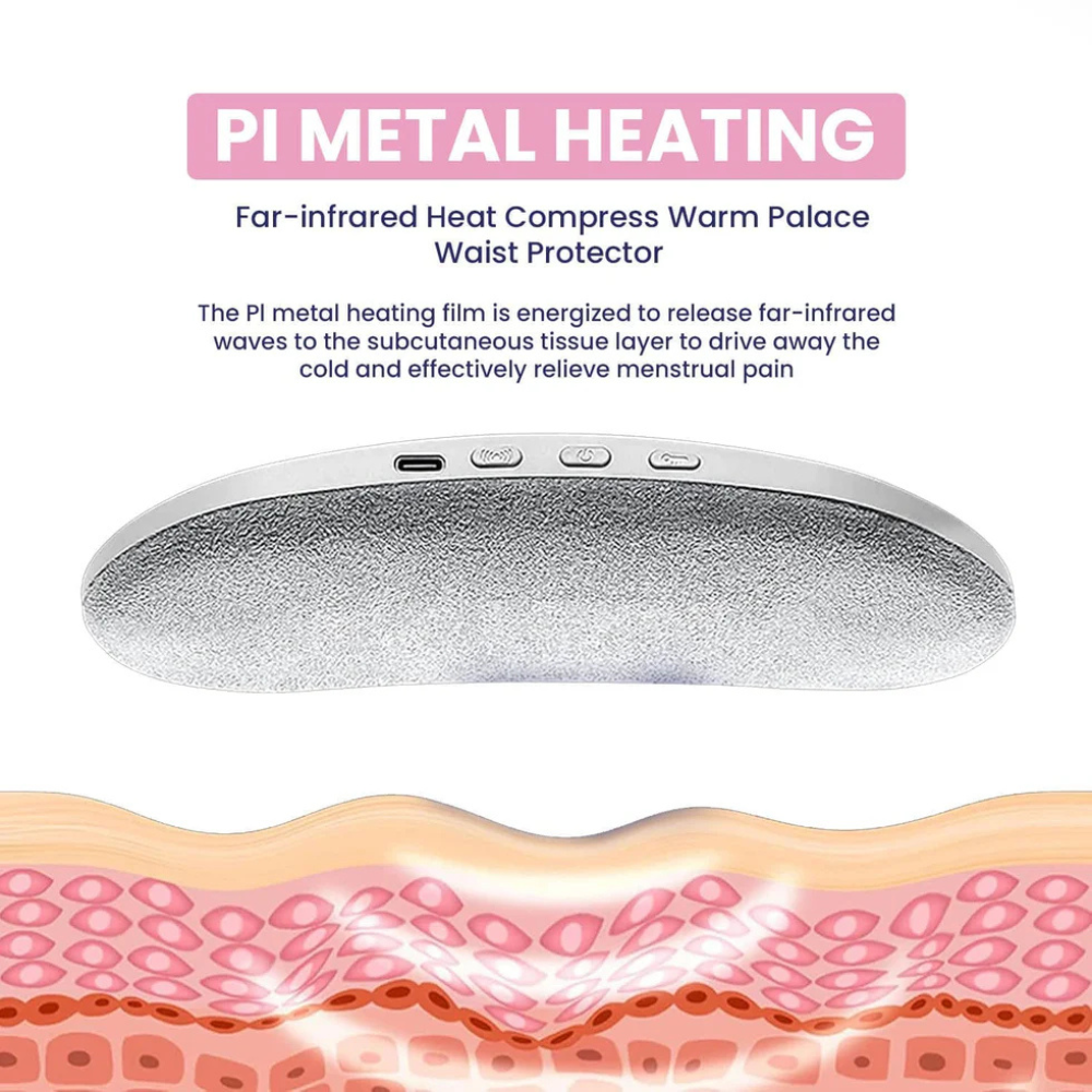 Menstrual Cramp Relief Heating Pad Massager