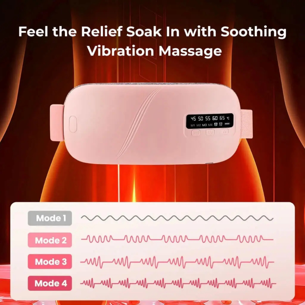 Menstrual Cramp Relief Heating Pad Massager