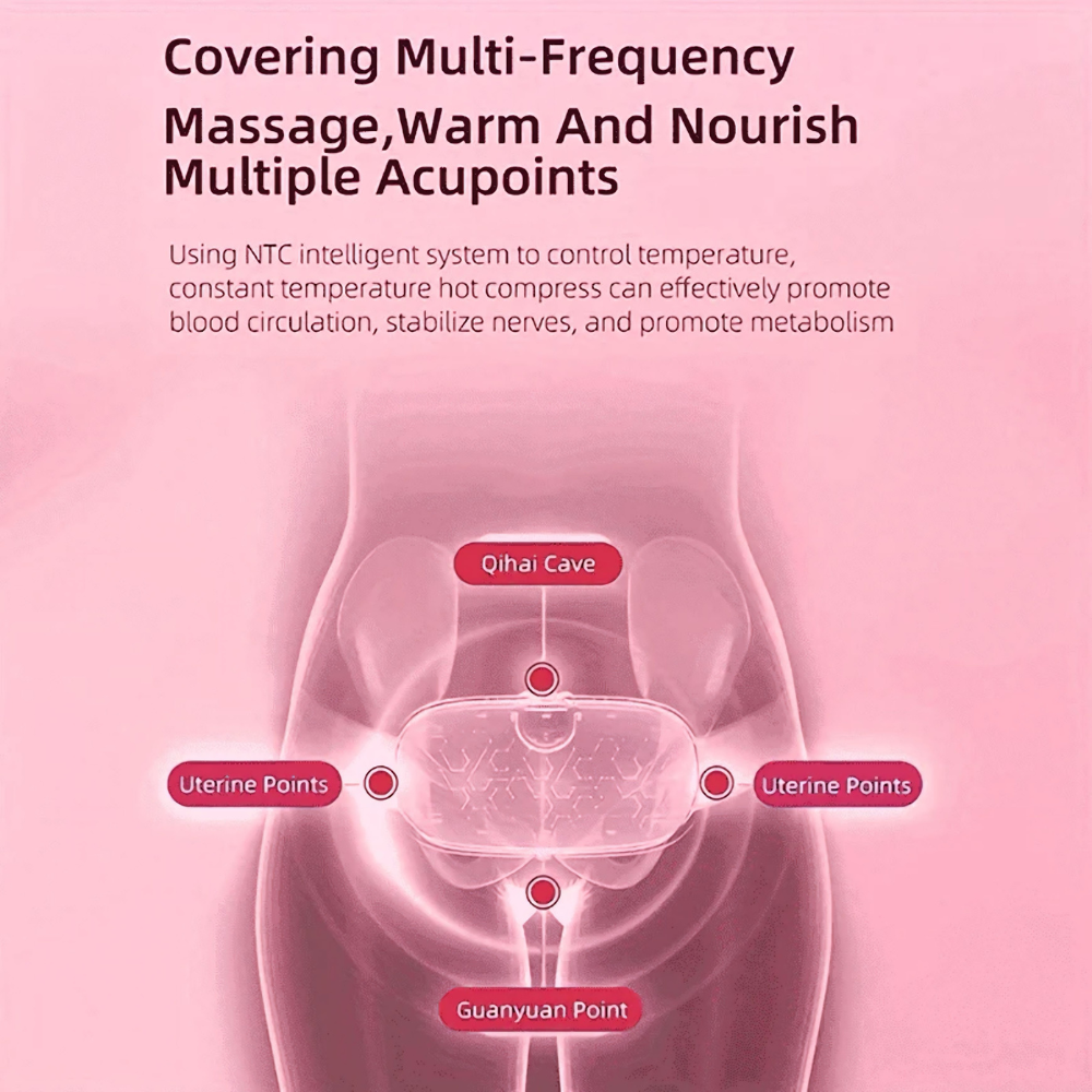 Menstrual Cramp Relief Heating Pad Massager