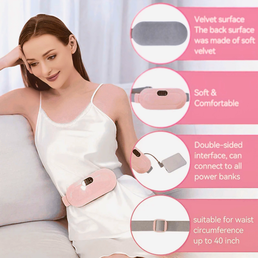 Menstrual Cramp Relief Heating Pad Massager