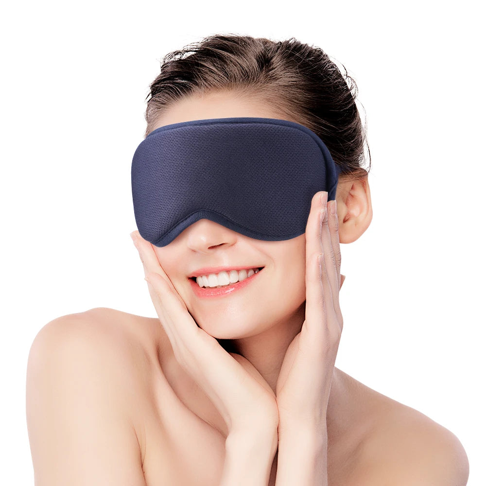 Heated Steam Eye Mask – Reusable Warm Compress for Dry