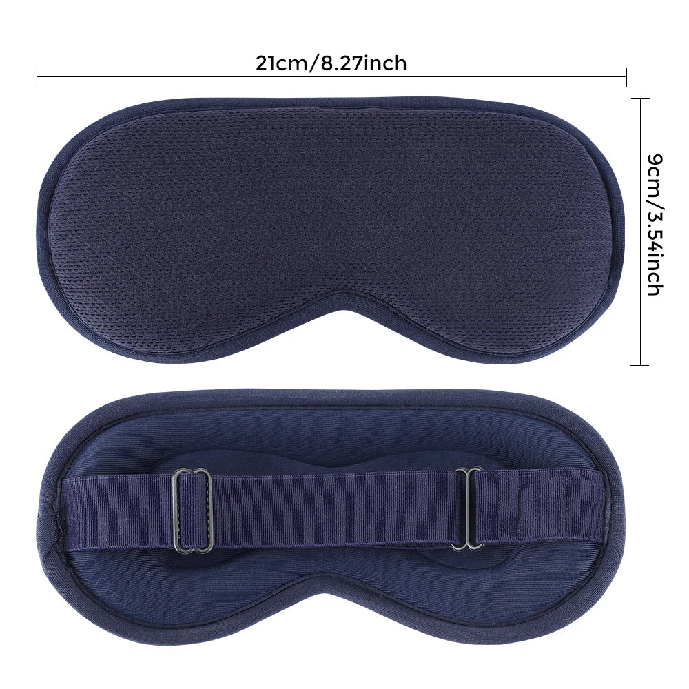 Heated Steam Eye Mask – Reusable Warm Compress for Dry