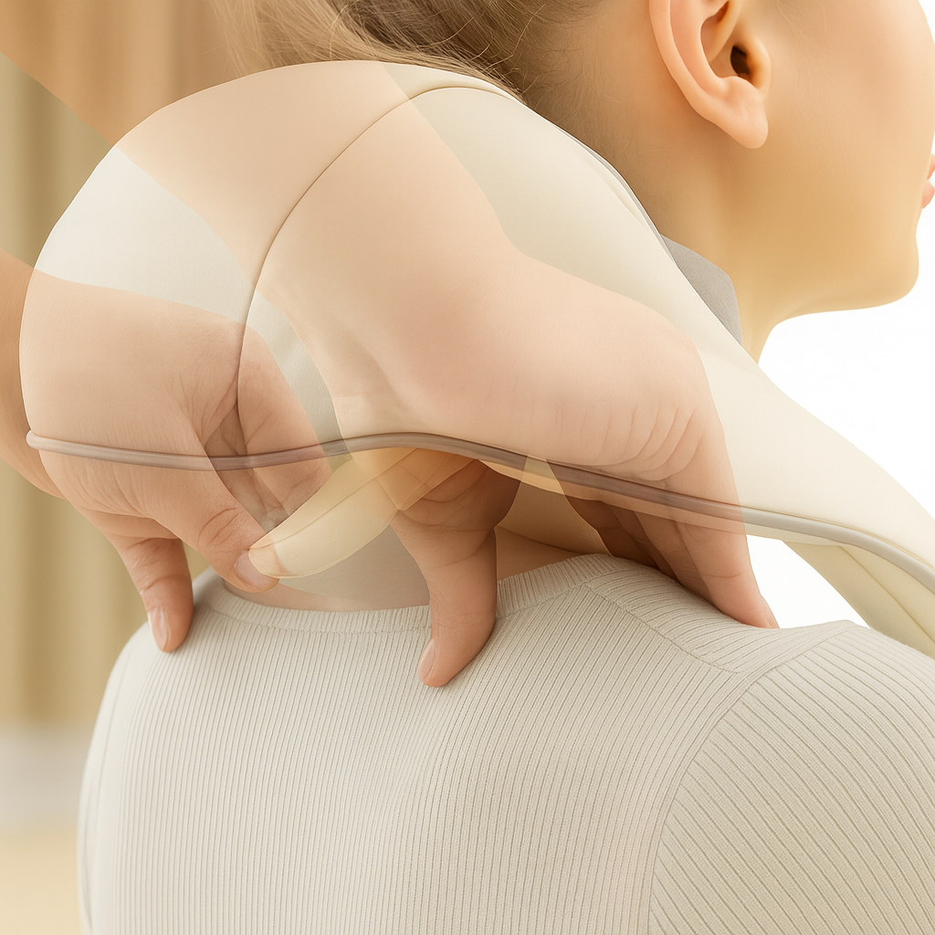 Wireless Neck & Shoulder Massager with Heat