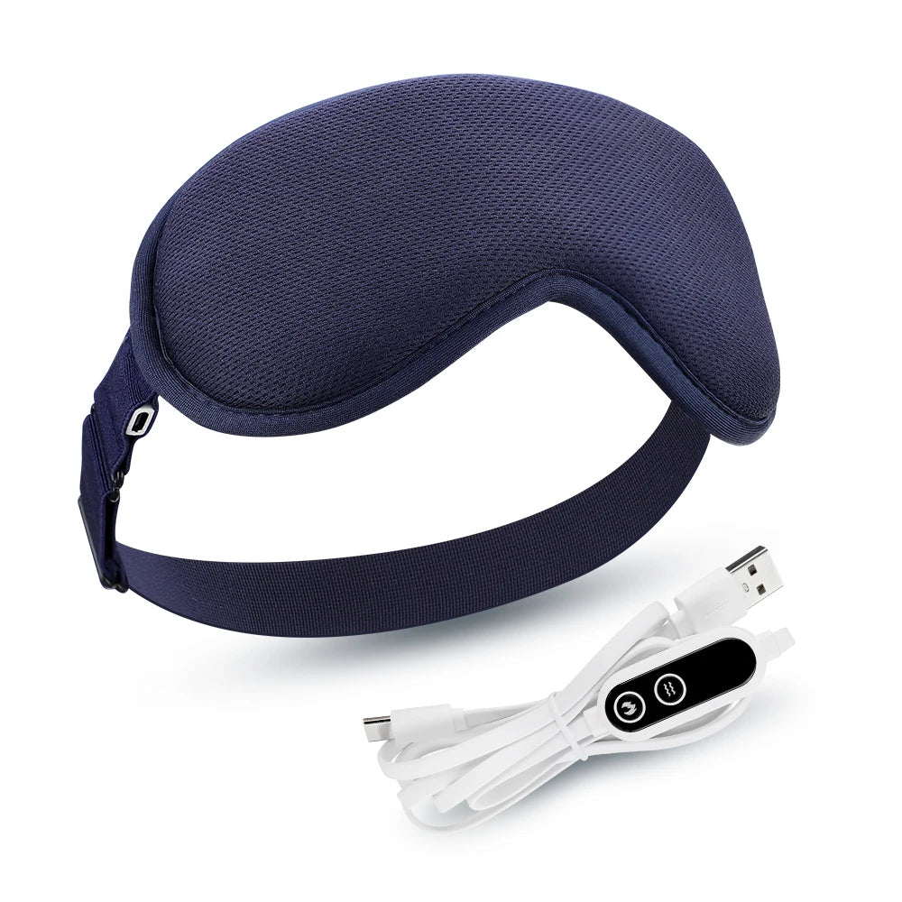 Heated Steam Eye Mask – Reusable Warm Compress for Dry