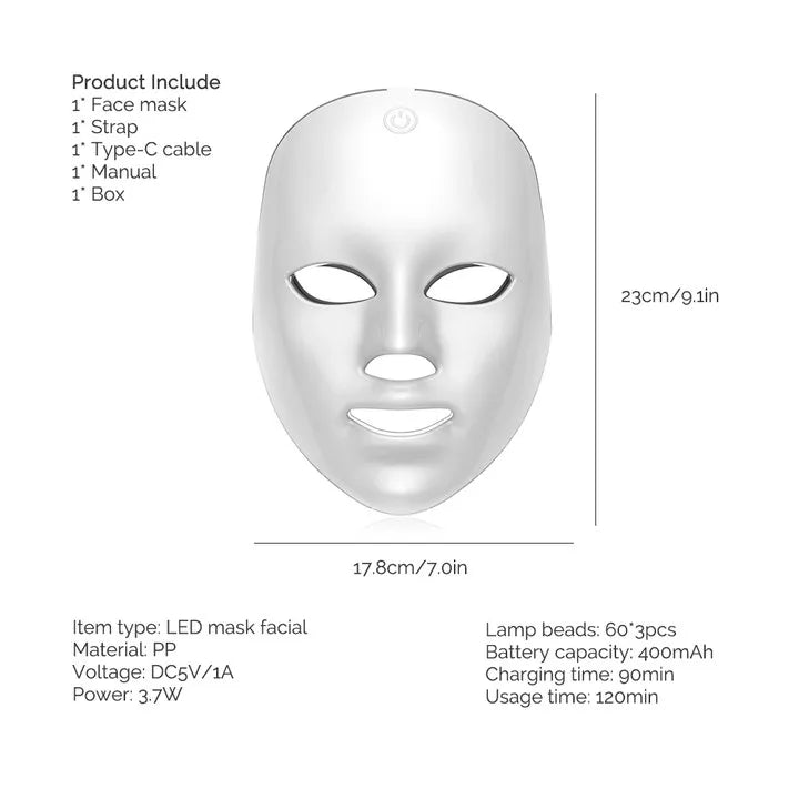 Red Light Therapy Mask – Skin Rejuvenation Device