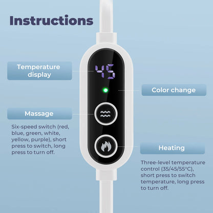 Heated Steam Eye Mask – Reusable Warm Compress for Dry