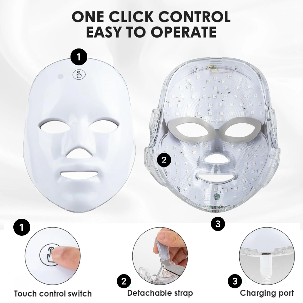 Red Light Therapy Mask – Skin Rejuvenation Device